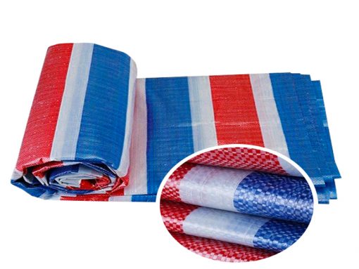 Bạt nhựa sọc 3 màu được ứng dụng rộng rãi nhờ giá rẻ và nhiều ưu điểm vượt trội